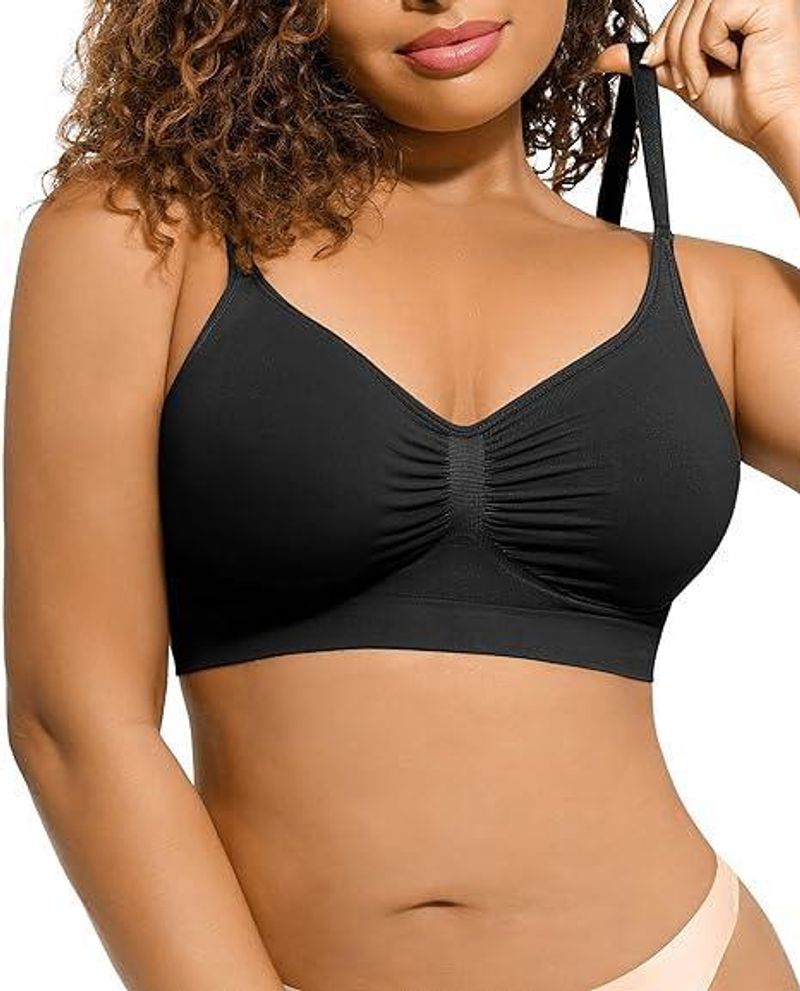 Women's Intimates Wire Free Sleeping Bra_voghion.com