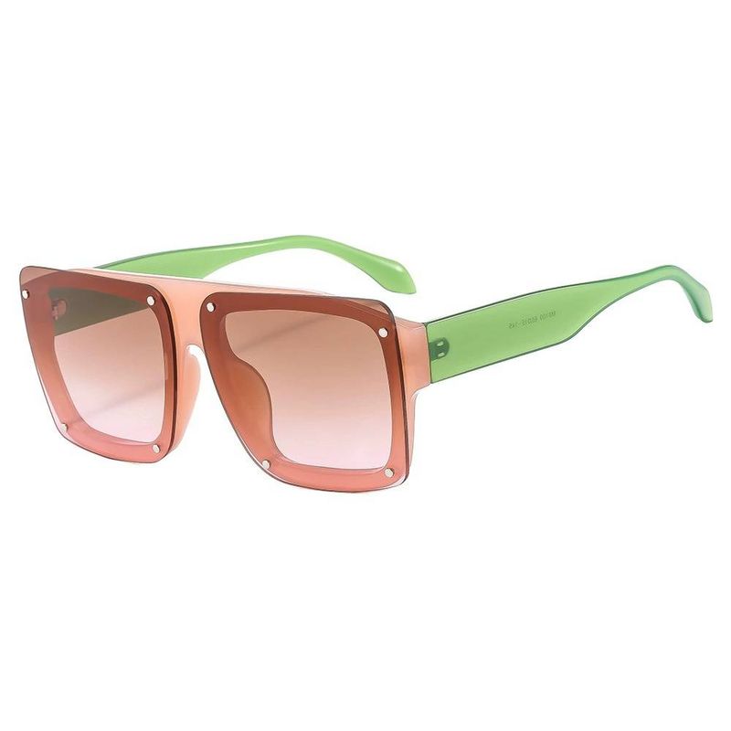 Nouvelles lunettes de soleil larges à monture large Rice Nail_voghion.com