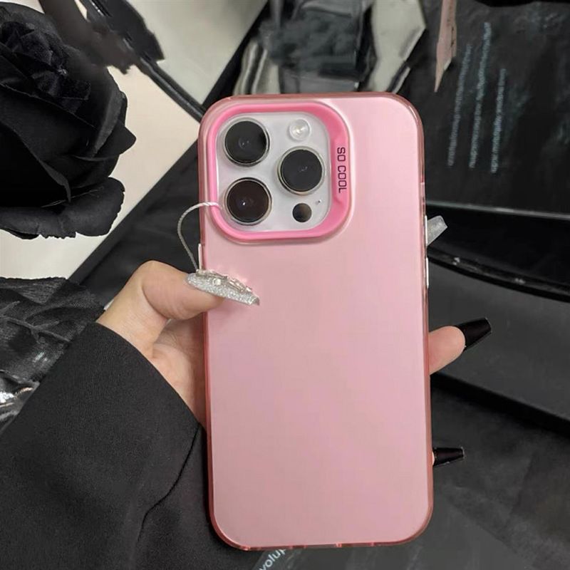 Unbeatable Quality Unbeatable Quality Suitable Iphone15 Mobile Phone Shell For IPhone 16plus Frosted 12pro Color Sier IMD Hard Case 14promax Fancy 13_voghion.com