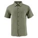 Men's Clothing Men's Linen Short Sleeved Shirt Casual Breathable Button Shirt Holiday Beach Summer Top With Pockets_voghion.com