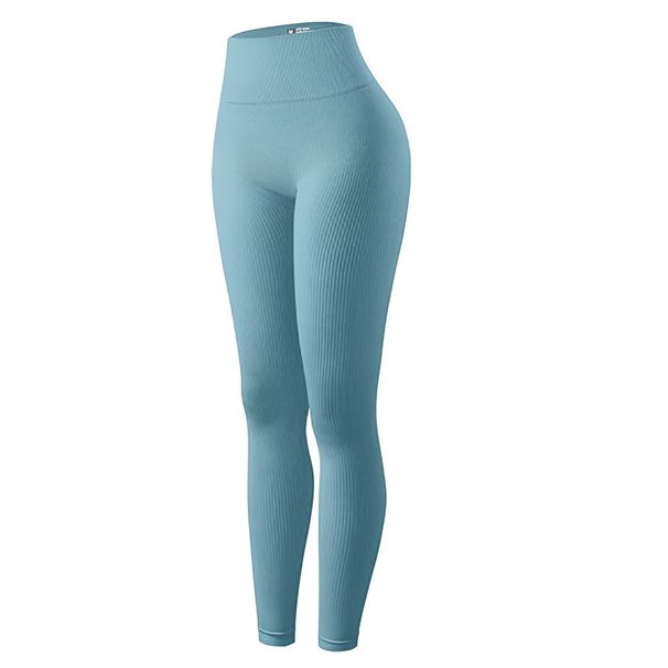 Nahtlose Yogahose mit hoher Taille für Damen – dehnbare Workout-Leggings mit feuchtigkeitsableitendem Stoff, bequeme Gym-Tights zum Laufen_voghion.com