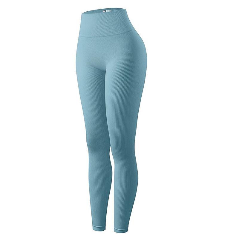 High-Waisted Seamless Yoga Pants For Women - Stretchy Workout Leggings With Moisture-Wicking Fabric, Comfortable Gym Tights For Running_voghion.com