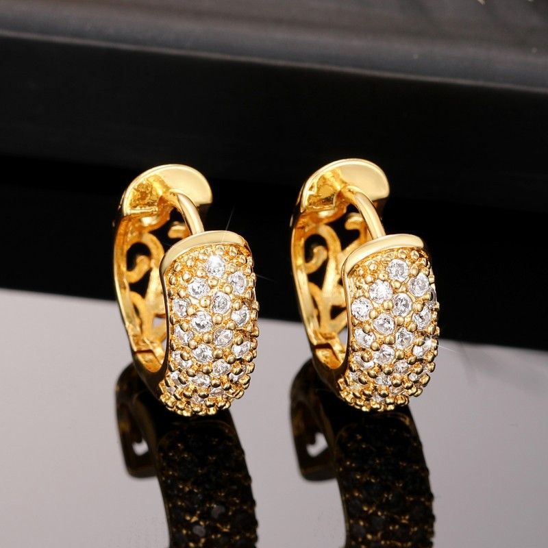 Nuovi orecchini alla moda ed eleganti, orecchini squisiti con vite dal design cavo, orecchini pigri nobili_voghion.com