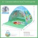 Instant Pop Up Beach Tent UPF 50+ Portable Sun Shelter For Camping Outdoor Automatic Setup Windproof Lightweight Includes Carry Bag Sand Pegs_voghion.com
