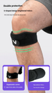 Professional Patella Strap Protection Meniscus Sports Knee Brace Protector Skipping Rope Basketball Equipment For Men And Women_voghion.com