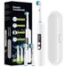Smart Electric Toothbrush With 2 Brush Heads - 4 Modes And 2 Min Timer Rechargeable Powered Electric Toothbrushes, Compatible With Oral B Brush Head_voghion.com