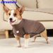 Hundtröja, Pullover, Väst för kallt väder, Justerbar hundtäcke, Varm hundtäcke, Mjuka hundkläder_voghion.com