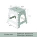 Plastic Folding Chair, Portable Folding Stool For Children, Student Meeting, 31 Cm High Foldable Small Stool_voghion.com