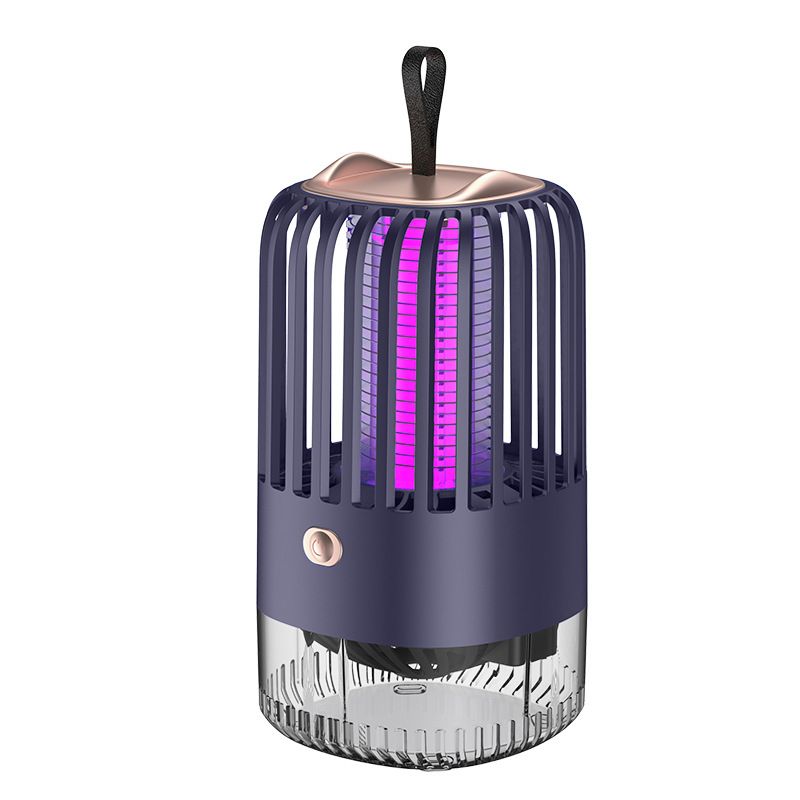 Light Bulbs Bird Cage Mosquito Killer Lamp Household Artifact Electric Shock Outdoor Camping Wall Mounted Rechargeable Repellent_voghion.com