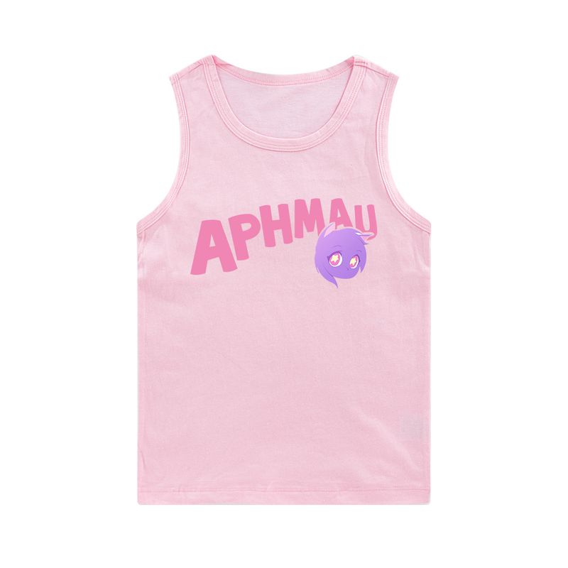Printed large boys and girls sleeveless vest E382_voghion.com