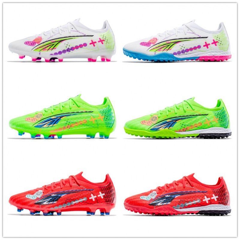Low-Cut Spiked 15 Football World Cup TF Turf Artificial Grass AG Spikes Leather Soccer For Men And Women Students_voghion.com