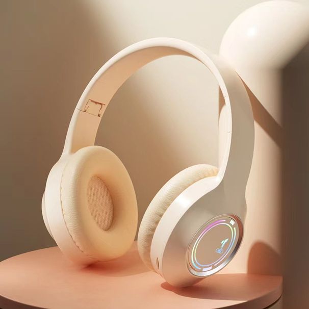 Nuovissimo cuscinetto auricolare a copertura totale rivisto, supporto per illuminazione colorata RGB, slot per scheda, cuffie Bluetooth wireless cablate_voghion.com