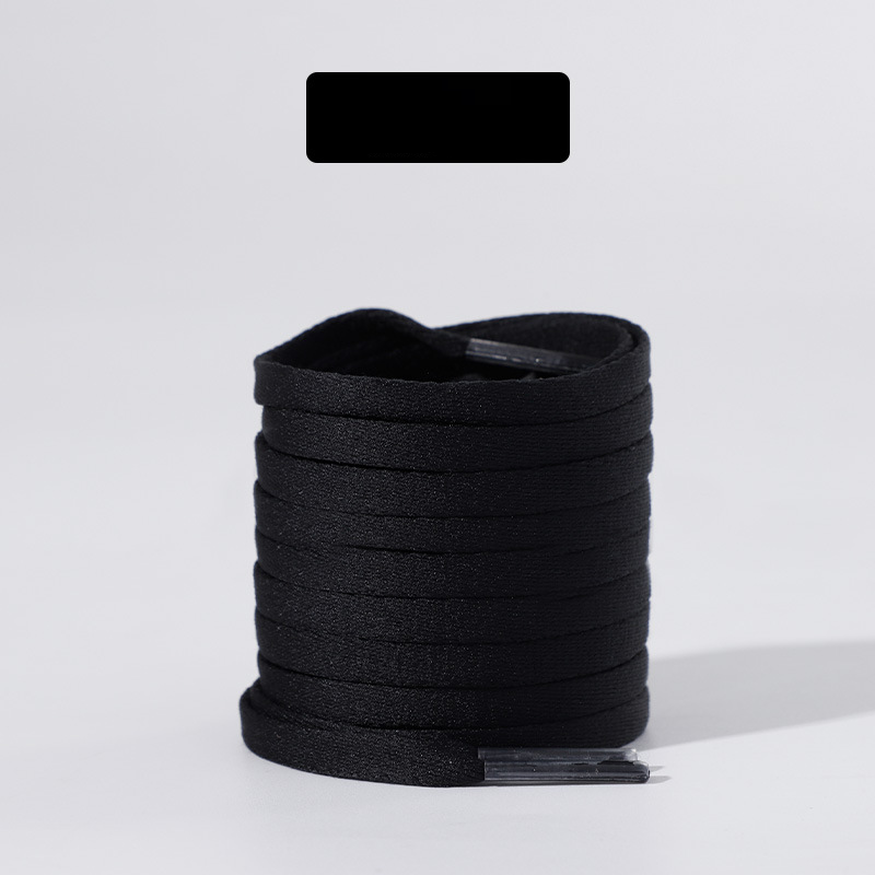 Shoe Accessories original single layer shoelaces black and white orange running shoes flat sports basketball shoes ultra light 19 shoelace_voghion.com