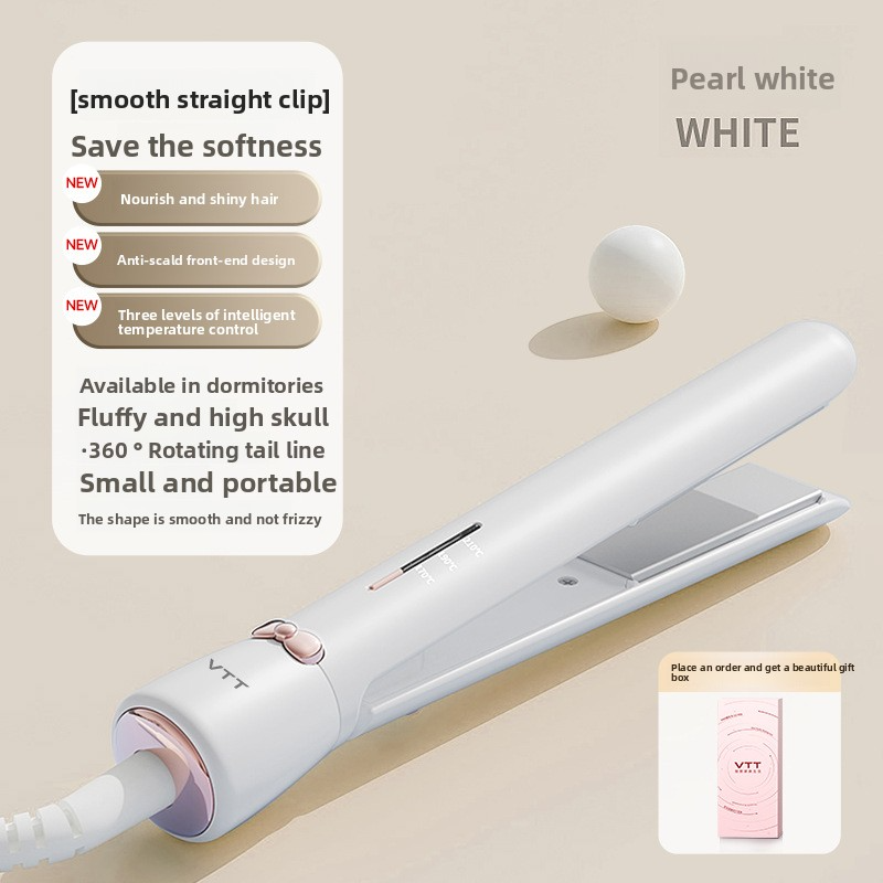 Hair Crimper & Volumizing Iron - 3-In-1 High-Top Styling Tool For Crimped Curls Straightening & Root Lifting - Heat Protectant Ceramic Plates​_voghion.com