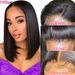 Hot Selling Riicht Bob Front Perücke Fir Fraen HD Transparent Vollspëtz Frontal Glueless Perück Mënschlech Hoer_voghion.com