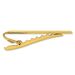 Kelly Waters Gold-plated Lined Edge Engraveable Tie Bar_voghion.com