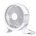 Office Low Noise Long Battery Life Desktop Small For Students Dormitory Bed Large Airflow Plug-in Fan_voghion.com