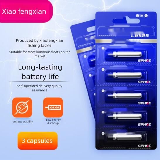 Xiaofengxian Light 20-Pack Electronic Fish Float Set Night Fishing Luminous Buoy Battery CR425_voghion.com