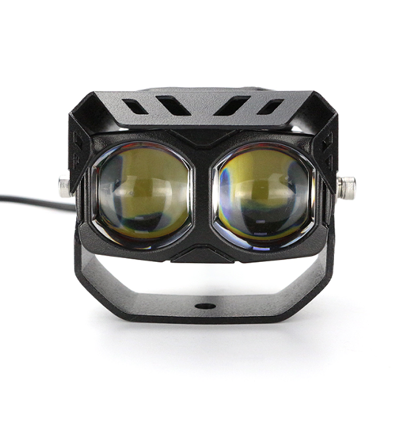 PSA1719     60Wmotorcycle lighting spotlight For Harley-Davidson, Ducati High Brightness Scooter Ultra Bright and Strong Focus Light Dual Color Mod_voghion.com