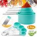Bilancia Strumenti Cucchiaio Dosatore Cucchiaino 8 Pezzi Cucchiai di Plastica Set di Utensili Tazze Cucina_voghion.com
