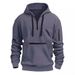 NOKO-Lente/Herfst Heren Sweatshirt Hoodies met Ritsen en Meerdere Zakken, Heren Sportkleding Casual Jassen_voghion.com