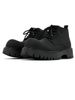 Retro Cleanfit Derby Shoes Carbon Black Boots_voghion.com