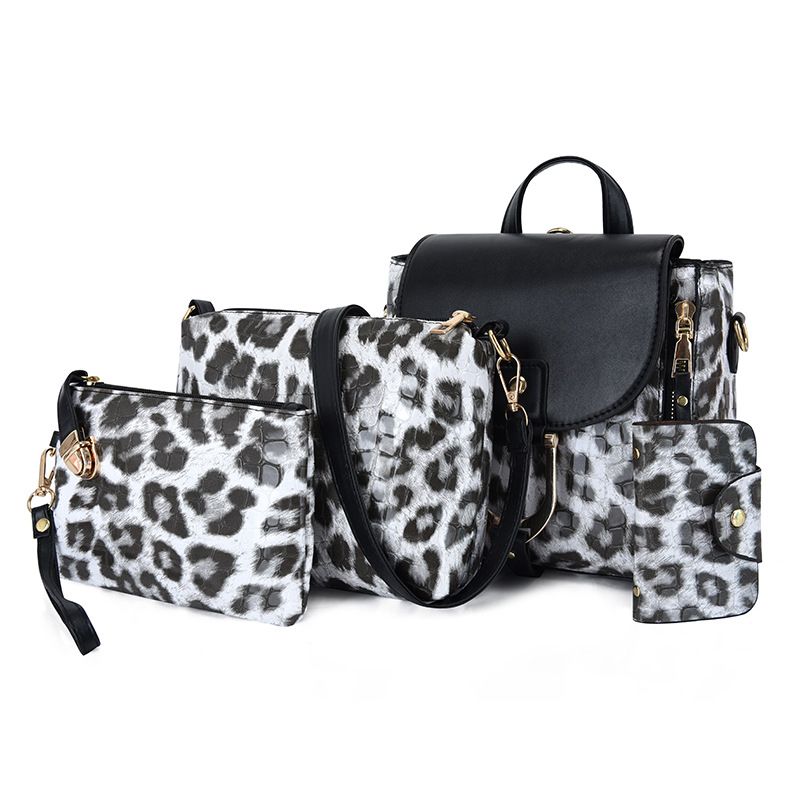 Women's Bags New Style Ladies Bag Mother And Child Bag Fashion Four Piece Women's Bag Single Shoulder Crossbody Handbag Backpack_voghion.com