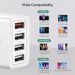 4-Port-USB-Hub mit Schnellladefunktion, Netzsteckeradapter (UK-Stecker), Wandladegerät für Smartphones_voghion.com