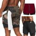 Laufshorts für Herren mit integriertem Innenfutter – 5-Zoll-Trainingsshorts für Fitnessstudio und Strand für das Muskeltraining (atmungsaktiv und schnelltrocknend) – sportliche Freizeitkleidung_voghion.com
