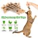 Muti Tian Polygonum Gall Fruit Rafia Teething Stick Masticabile Giocattolo per Gatti in Vendita_voghion.com
