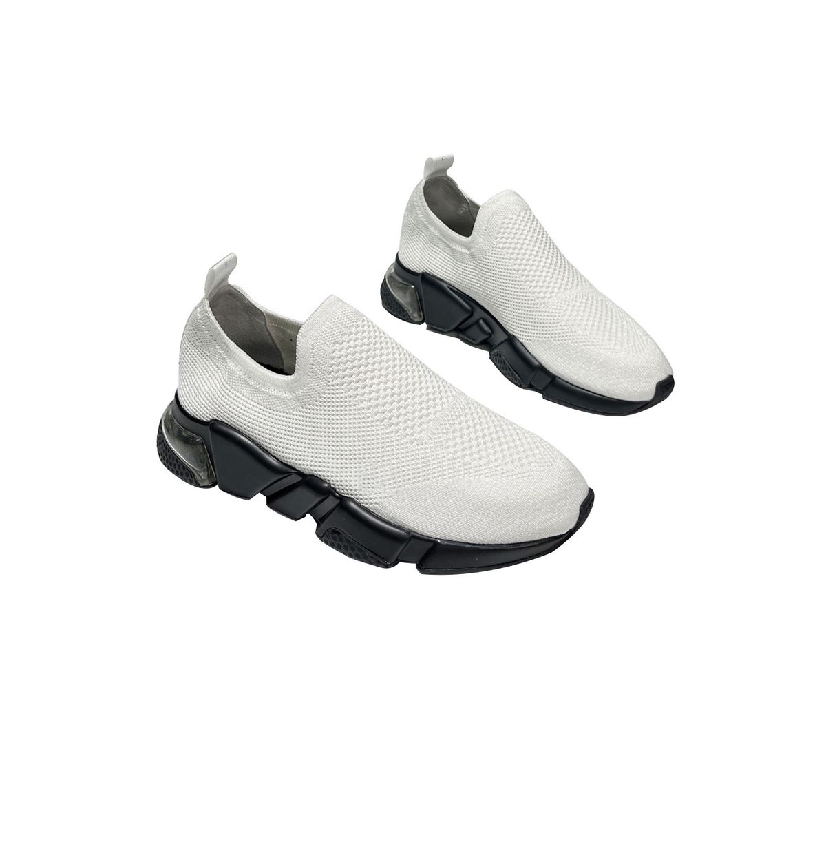 Scarpe sportive slip-on foderate in pile per uomo e donna, comode scarpe casual in tessuto nero da lavoro, scarpe in doppio cotone_voghion.com