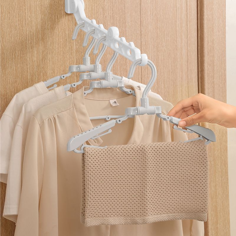 Japanische verdickte tragbare Reise Heimgebrauch Schlafsaal Student Klapp Kleiderbügel Hosen Rack Kleidung Unterstützung_voghion.com