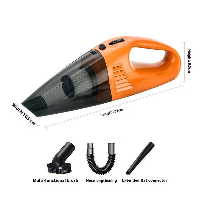 Portable Cordless Car Vacuum Cleaner - 3100Pa Strong Suction, Handheld Mini Vacuum For Auto Interior, USB Rechargeable, Lightweight & Compact_voghion.com
