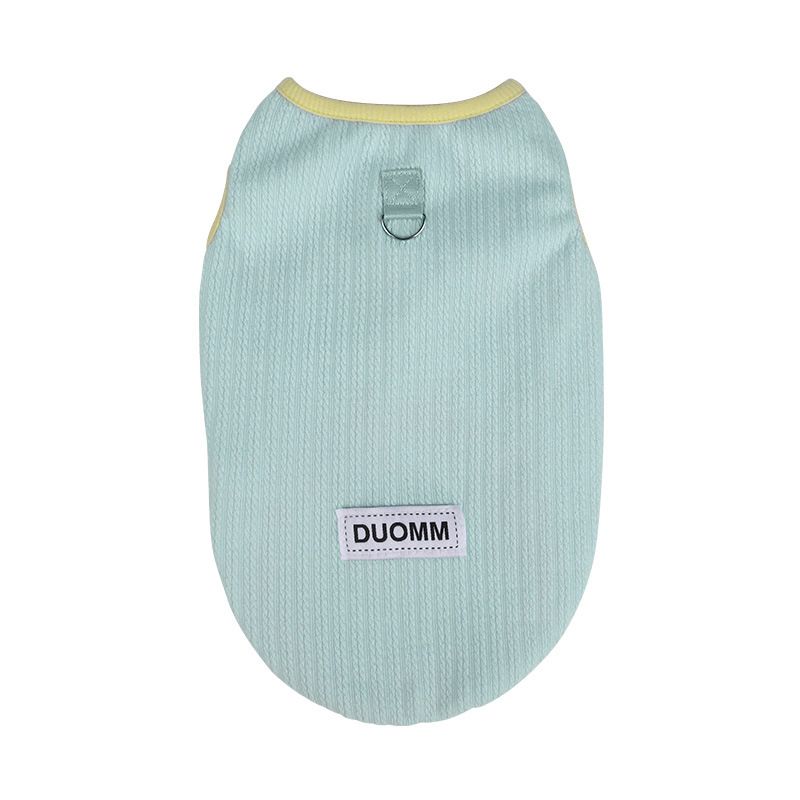 New Cat Clothes Autumn And Winter Korean Style Thickened Vest Teddy Bichon Small Dog Pet Clothing_voghion.com