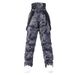 Pantalones de snowboard y esquí impermeables, abrigados y a prueba de viento, de talla grande para hombre_voghion.com