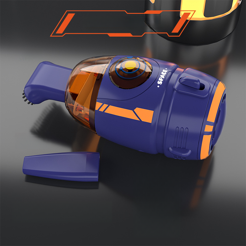 Vacuum Electric USB Charging Night Light Handheld Desktop Cleaner For Rubber Shavings Mini Keyboard Dust_voghion.com