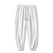 Herrenbekleidung Waffel-Jogginghose Herren Freizeitsporthose Herren lange Hose Herren Herbst und Winter japanische trendige Herrenbekleidung lockere Bündchen_voghion.com