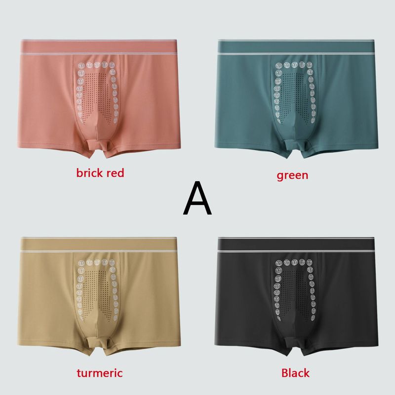 4 PCS boxer shorts masculino de alta qualidade verão L-3XL_voghion.com