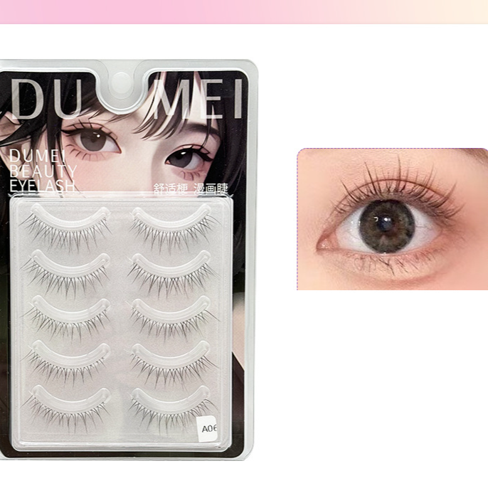 10 Pairs Of A Series False Eyelashes Full Natural Simulation False Eyelashes Beginners One Piece False Eyelashes_voghion.com