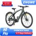 Engwe MapFour N1 PRO 250W Mid-drive Motor 700*42C Carbon Fiber City E-bike 360Wh City Electric Bike Support App_voghion.com