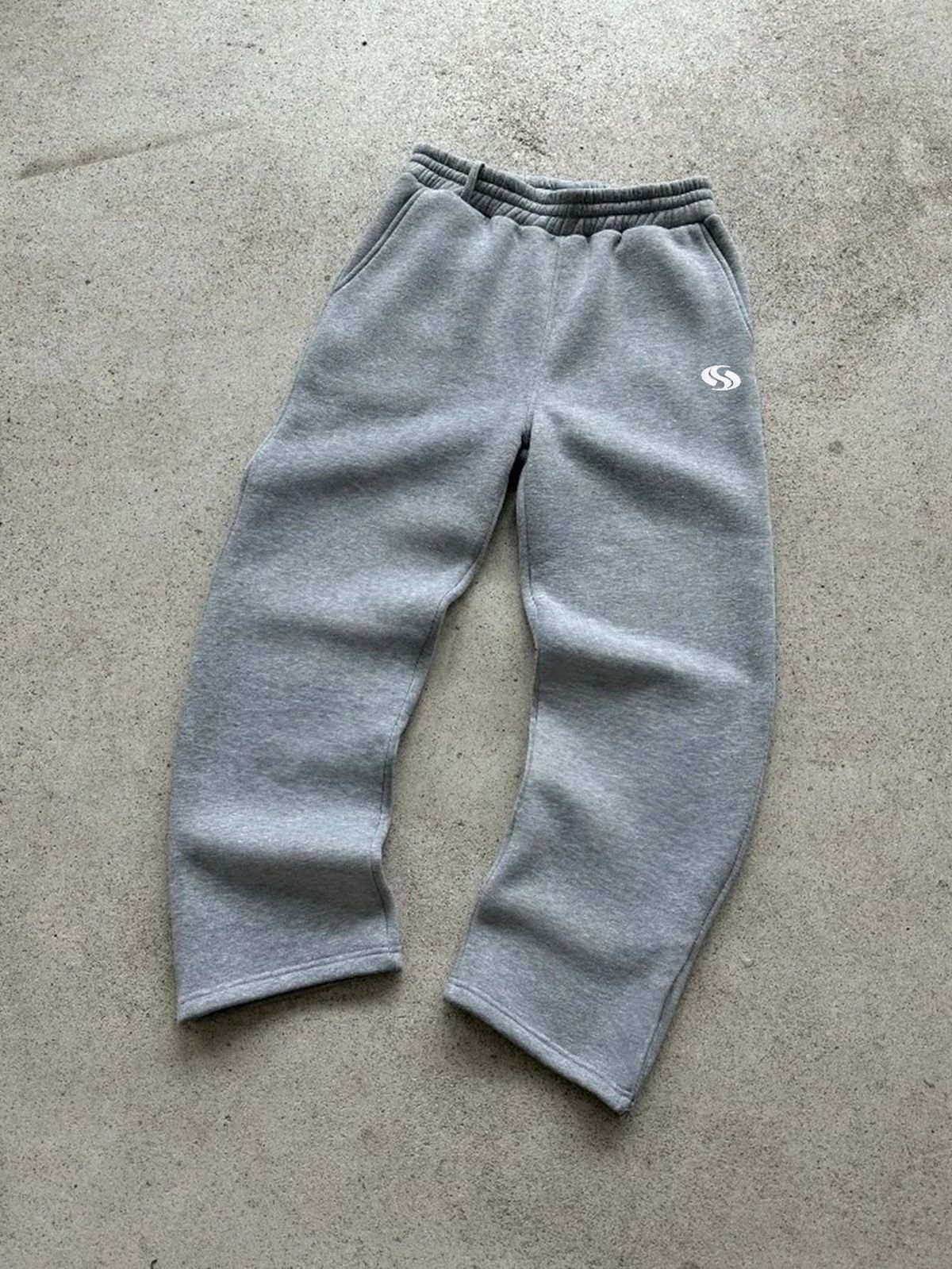 Ensemble sweat à capuche à patchs en caoutchouc pour homme - Survêtement streetwear, tenue décontractée oversize_voghion.com