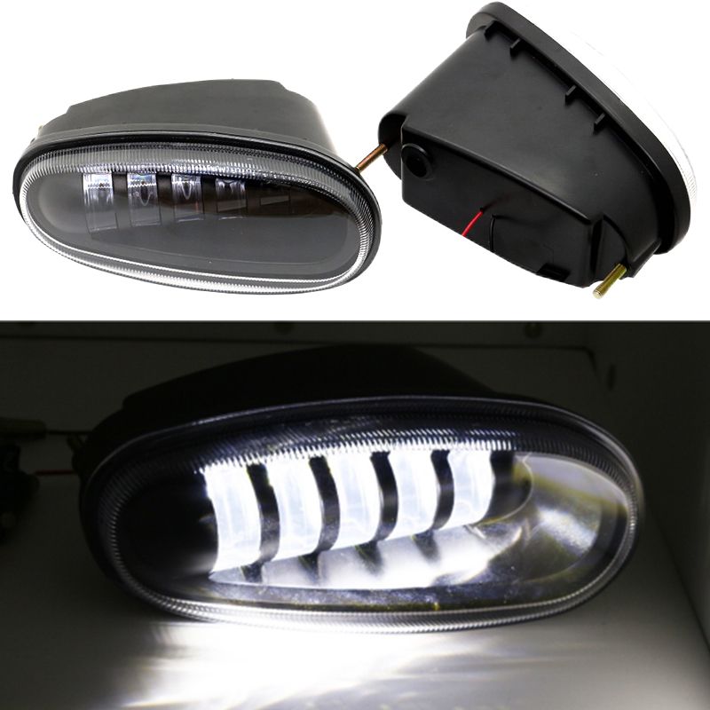 Fog Assembly Led Headlight Driving Light For Daewoo Chevrolet Lanos Sens 50W Fog Lamp Running Light_voghion.com