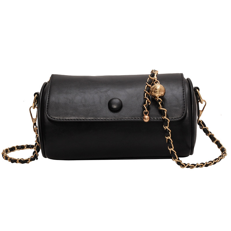 Borsa di design di nicchia femminile 2023 nuova borsa a tracolla a catena estiva di fascia alta senso borsa a cilindro transfrontaliera rossa netta_voghion.com
