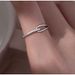 925 Sterling Silver Rupert's Tears Ring For Women, Ins Korean Version, Light Luxury, Simple Niche Design, High-end Feel,_voghion.com