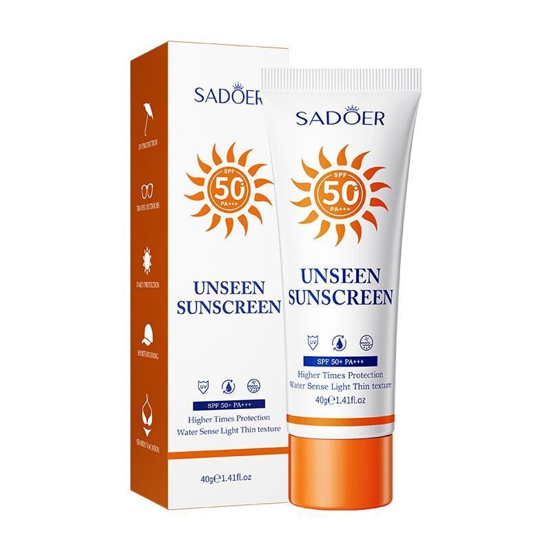QLZHANFU Whitening Sunscreen SPF50+ UV Protection Sun Screen Lsolation Moisturizing Brightening Face Body Arms Thighs Sunblock Skin Care_voghion.com
