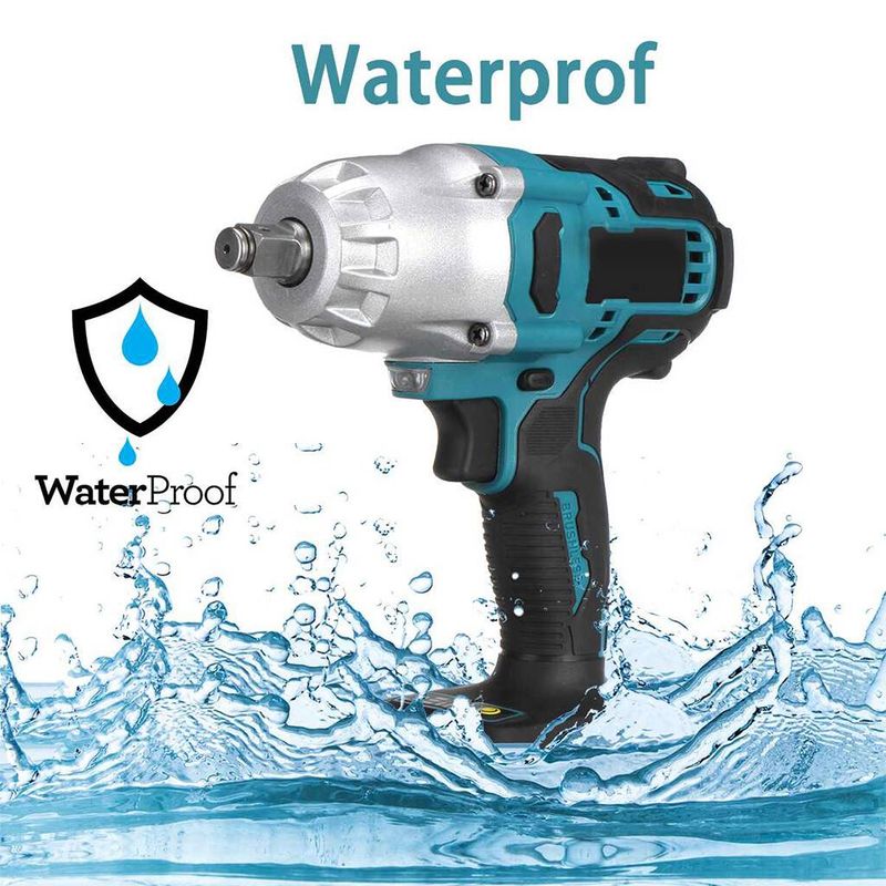 Akku-Schlagschrauber Ratsche Akkuschrauber Brushless für Makita 18V_voghion.com