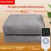 Milk Fleece Electric Blanket – Dual/Single Control Heating Pad For Single/Double Bed (Smart Thermostat, Overheat Protection, Ultra-Soft Plush)_voghion.com