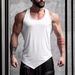 2024 Fitness Men's Sports Leisure Tank Top Running Training Elastic And Breathable_voghion.com