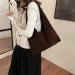 Designer Bag LEFTSIDE 2-piece/set leather homeless womens winter underwear shoulder bag 2024 new fashion trend Y2K_voghion.com