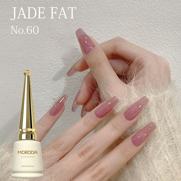 Nail Glue Pure Desire Nude Nail Polish New Gentle Versatile Ice Transparent Jade Nude Pink Base Color_voghion.com